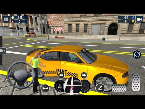 Grand Taxi Simulator : Modern Taxi Game 2020 - Android Gameplay
