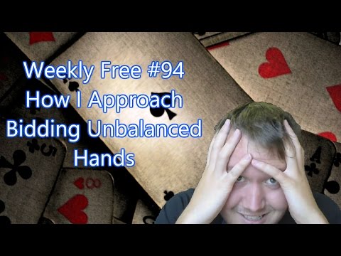 How I Approach Bidding Distributional Hands - Weekly Free #94