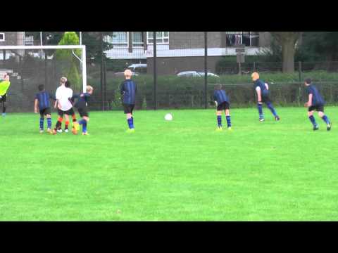 3 sept 2014 PVC D1 - VV De Meern D3 oefenwedstr 7-1 Doelpunt PVC (7-1)