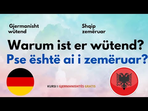 18 Fjale dhe Shprehje Gjermanisht - Shqip Pjesa 7
