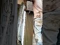So Smooth! Cement Column Shaping Is Incredibly Satisfying! #construction #work #satisfying #funny
