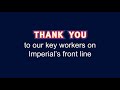 Imperial’s key workers