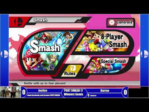 PORT SMASH 17 - Singles Winners Semis - Barran (Bayo) Vs SoopahGamer (TL)