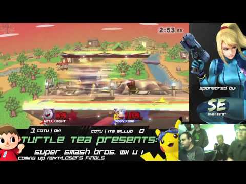 Turtle Tea PRESENTS: SSB4 I ( Losers Semis - COTU | Oki vs. COTU | ITS WILLyo )
