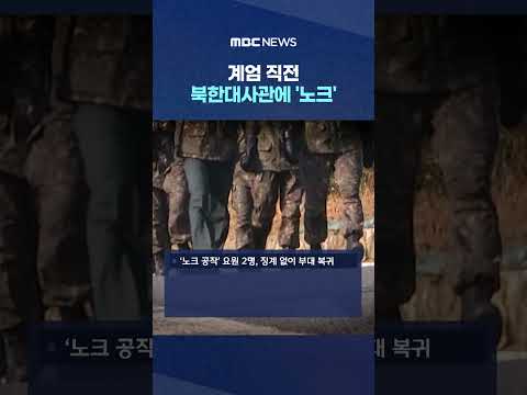 계엄 직전 북한대사관에 '노크'.. 정보사의 수상한 '공작'