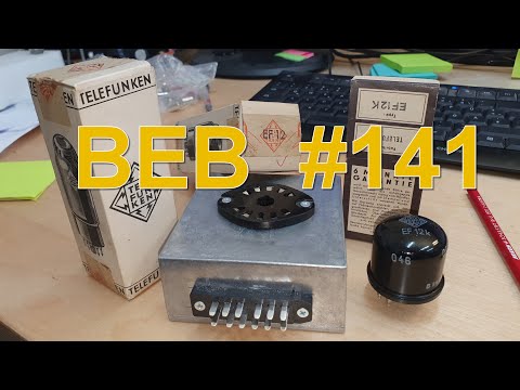 BEB #141: Building a new test adapter for my ROETEST Tube Tester, EF12k TELEFUNKEN