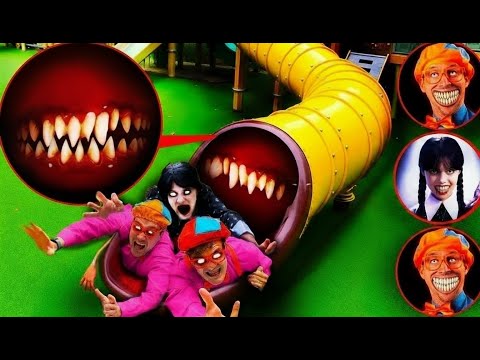 Double SLEEPY vs SLIDE EATER monster Story about SLEEPY.exe transformation