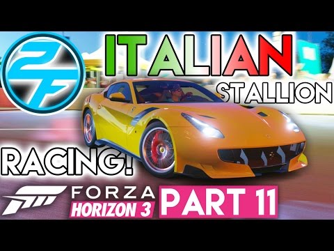 ITALIAN STALLION RACING! | Forza Horizon 3 Walkthrough Gameplay Part 11