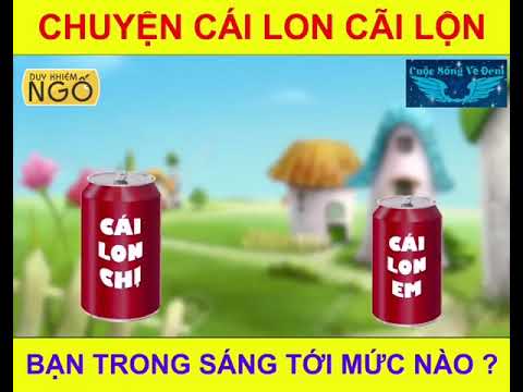 Chuyện Cái Lon Cãi Lộn || thách bạn không cười 😆