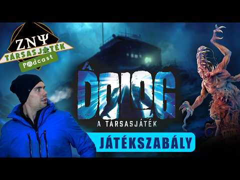 Klasszikus kozmikus horror az asztalon | A Dolog játékszabály és bemutató - ZNY TV