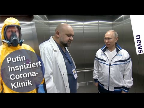 Putin inspiziert Corona-Klinik [Video]