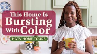 Explore This Vibrant Color Drenched Home! | HGTV Home Tours