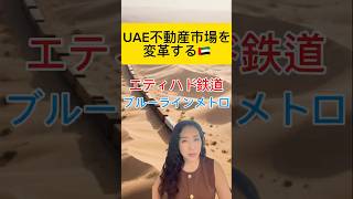 UAE不動産市場に変革をもたらすエティハドレールとブルーラインメトロについて #dubai #ドバイ # #ドバイ不動産 #ドバイ不動産投資 #海外不動産投資