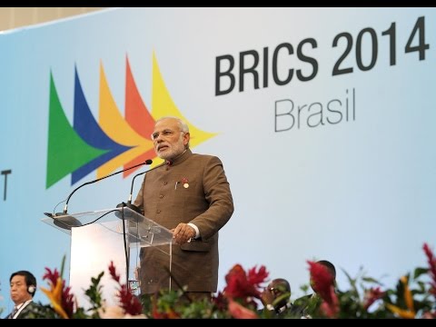 PM Narendra Modi addresses the BRICS Summit 2014