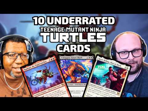 Top 10 Underrated Ninja Turtles Cards w/ Dev from  @SBMTG | MTG Sleeper Picks TMNT