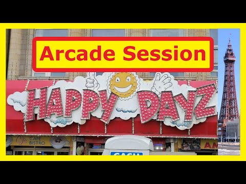 Happy Dayz Amusements Blackpool - Fruit Machine Arcade & Bingo Cafe #astra #partytime