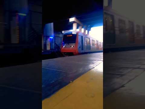 Metro de Santiago | AS-02 R°4402 | Ingresando a Estación Terminal LA CISTERNA | LINEA 4A-2