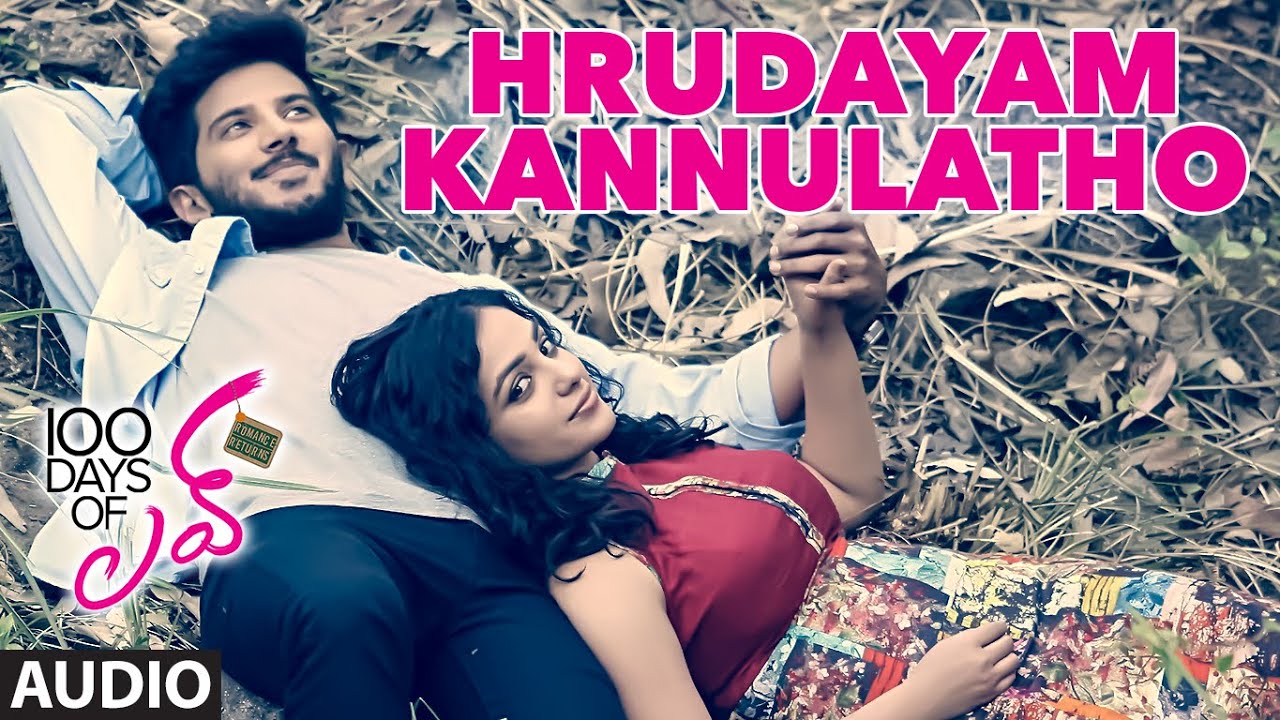 Hrudayam Kannulatho Lyrics  | 100 Days Of Love | Dulquer Salmaan, Nithya Menon | Nithya Menon, Vijay Prakash | Govind Menon
