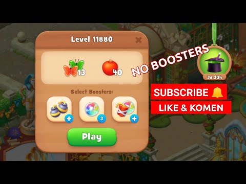 GARDENSCAPES LEVEL 11880 NO BOOSTERS | MARI MAIN BERSAMA