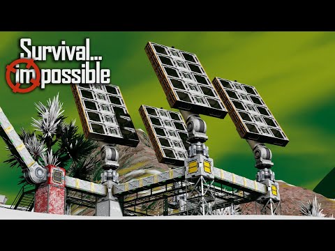 Apex comes to Survival Impossible, Solar Tracking Farm Time! - Survival Impossible #97
