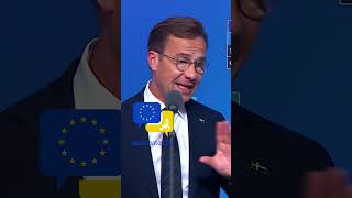 Sweden PM Warns Europe Must Prepare for Russia as Stockholm Sends 32 Gripen Fighter Jets to Ukraine