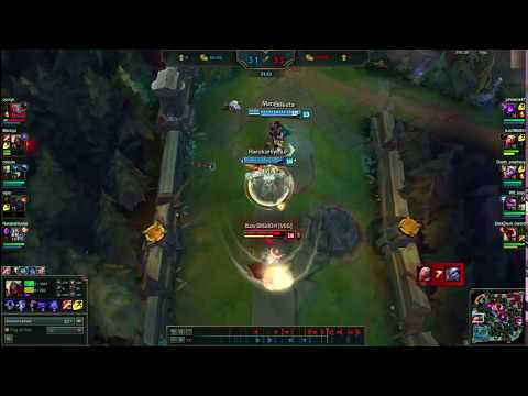 1 v 5 Vladimir ( PENTAKILL ) - League of Legends