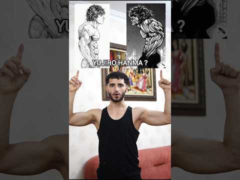 Baki hanma or yujiro hanma ? #anime #workout #baki #training #amazing #fitness #manga