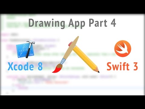 Make a Drawing App Part 4 - Xcode 8/Swift 3