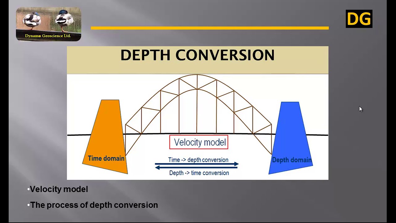 Depth Conversion workflow - Velocity Model approaches