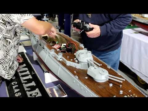 HMS Ramillies - International model boat show