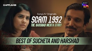 Sucheta Dalal Vs Harshad Mehta | Shreya Dhanwanthary | Scam1992 | Sony liv