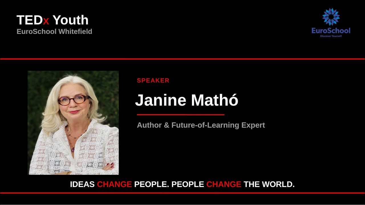 How to create a life that’s really yours | Janine Matho | TEDxEuro School Whitefield