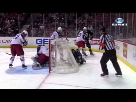 Dave Steckel scores oddest goal of year vs. Columbus (PUCK DADDY)