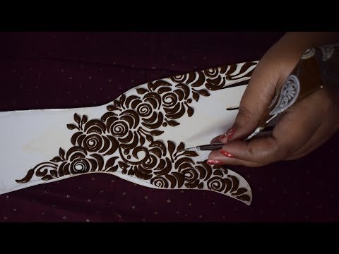 Simple Floral Mehndi Design For Hands #82 | Rakhi Special | Sharmin Beautique❤