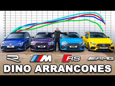 BMW M240i vs AMG A45 vs Audi RS3 vs Golf R: DINO ARRANCONES