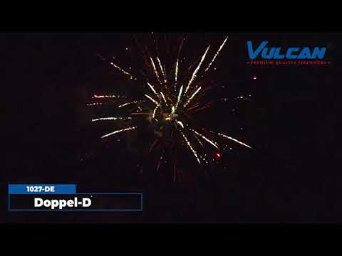 Doppel D 144 Schuss Feuerwerkverbund von Vulcan Europe www.megafeuerwerk.com