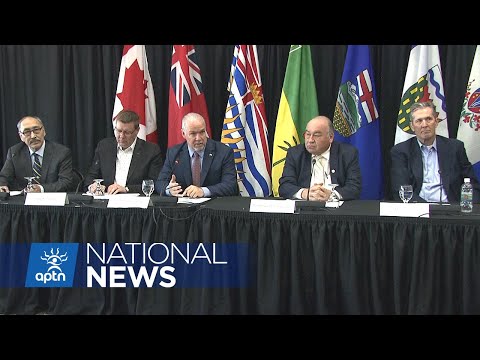 Western premiers talk Trans Mountain in Yellowknife | APTN News