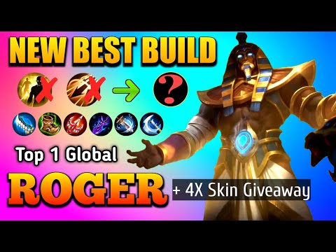 ROGER BEST BUILD 2020 | ROGER TOP 1 GLOBAL 2020 GAMEPLAY BY NielOfflanerTerkuat?