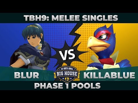 OXY | TheCrimsonBlur vs Killablue - Phase 1 Pools: Melee Singles - The Big House 9 | Marth vs Falco