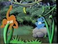 Nick Jr Monkey Bumper 1996 RARE