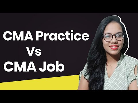 CMA Jobs vs CMA Practice | By Radhika Maheshwari