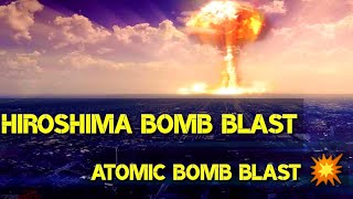 Hiroshima,Nagasaki Bomb Blast | Hiroshima atomic bomb blast Video | Hiroshima whatsapp status