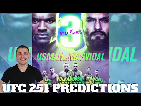 UFC 251 Fight Island Predictions!