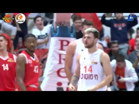 Corey Fisher Assists in Hapoel Ness-Ziona vs. Maccabi Rison LeZion