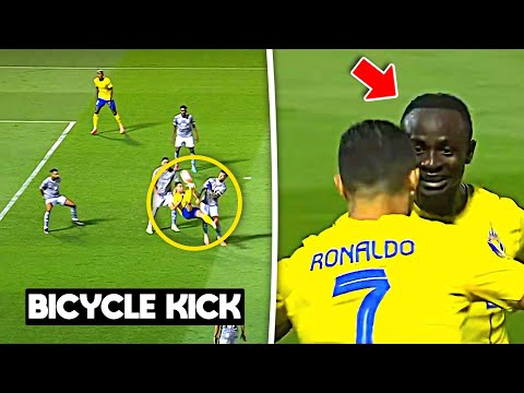 Cristiano Ronaldo's BICYCLE KICK Assist & Goal vs Al Tai 🤯🎯