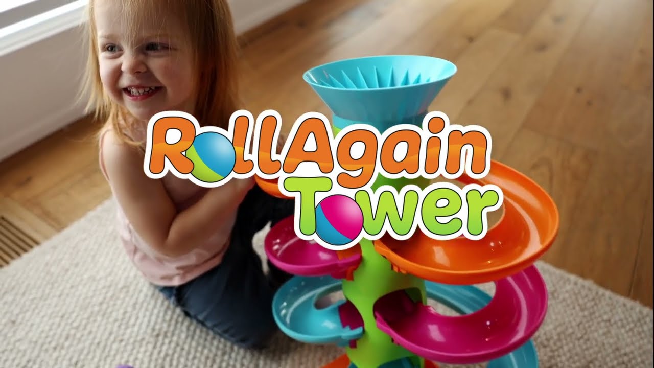 RollAgain Tower - Best Baby Toys & Gifts for Ages 1 to 2