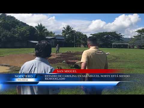 EL ESTADIO DEL DISTRITO DE CAROLINA, EN SAN MIGUEL NORTE, ESTÁ SIENDO INTERVENIDO