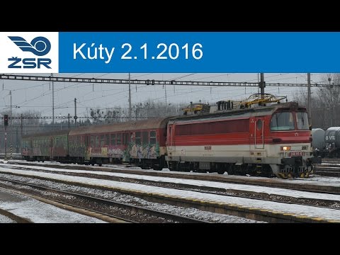 Vlaky Kúty (SK) 2.1.2016