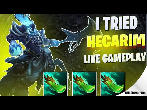 I Tried Hecarim (HE'S BROKEN) - Wild Rift HellsDevil Plus Gameplay