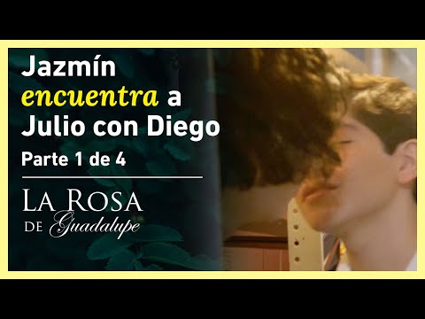 La Rosa de Guadalupe 1/4: Julio y Diego se besan | Tal como es